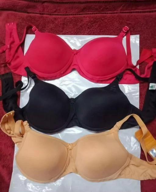  Women Padded Bra Multipack Of 3 / Comfy Women Bra