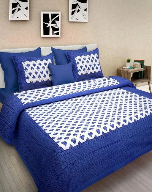 Checkout this latest Bedsheets_500-1000
Product Name: *Gorgeous Classy Bedsheets*
Fabric: Cotton
No. Of Pillow Covers: 2
Thread Count: 120
Multipack :1
Sizes:
Queen
Country of Origin: India
Easy Returns Available In Case Of Any Issue


SKU: BLUE BARFI
Supplier Name: PIYUSH TEXT

Code: 013-23578995-993

Catalog Name: Ravishing Classy Bedsheets
CatalogID_5145141
M08-C24-SC1101