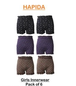  Hapida Stylish Innerwear In Multicolor Pack Of 6