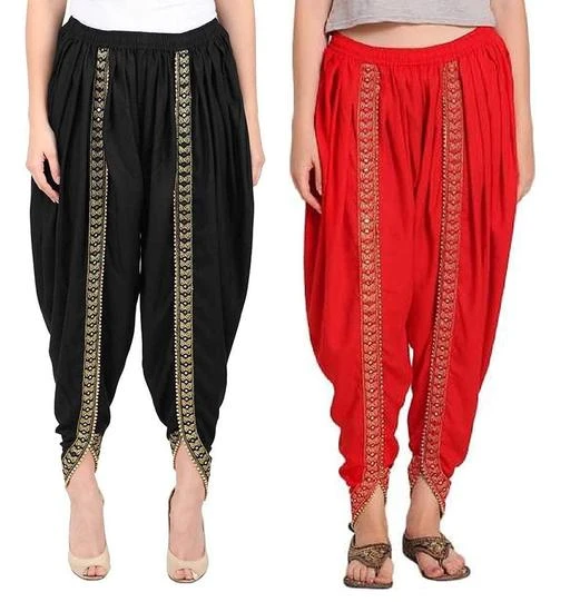 Checkout this latest Patialas
Product Name: *Ravishing Women Patialas*
Fabric: Rayon
Pattern: Embroidered
Multipack: 2
Sizes: 
26 (Waist Size: 26 in, Length Size: 36 in) 
28, 30, 32, 34, 36, Free Size
Country of Origin: India
Easy Returns Available In Case Of Any Issue


Catalog Rating: ★2.5 (4)

Catalog Name: Ravishing Women Patialas
CatalogID_5208409
C74-SC1018
Code: 287-23816355-9941
