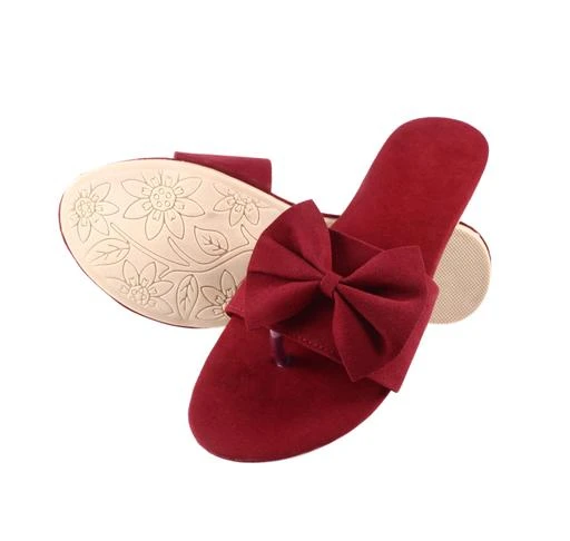 Ladies discount velvet slippers