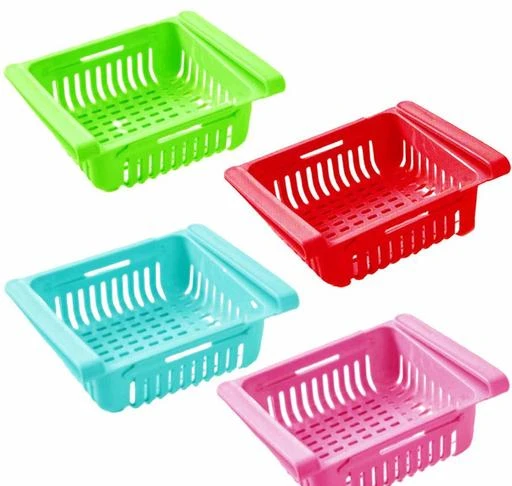 Checkout this latest Boxes, Baskets & Bins
Product Name: *KB SALES 4 pcs Adjustable Fridge Storage Basket, Fridge Racks Tray Sliding Storage Racks Fruits/Vegetables(Multicolour)*
Type: Storage Boxes
Color: Multi
Country of Origin: India
Easy Returns Available In Case Of Any Issue


Catalog Rating: ★3.8 (87)

Catalog Name: Designer Storage Boxes
CatalogID_5237856
C131-SC1625
Code: 842-23928897-994