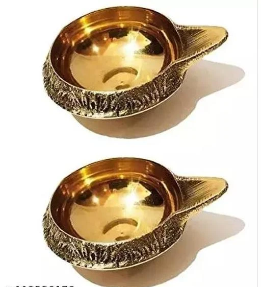 Brass Diyas, Pooja Accessories, Diyas for Pooja, Diwali Gift