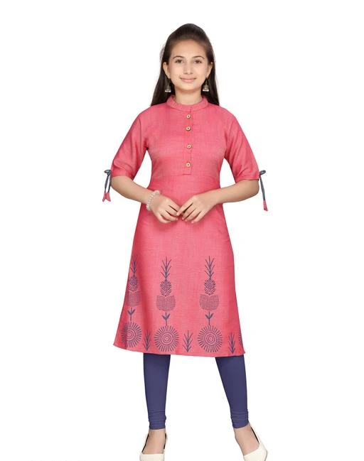 Checkout this latest Kurtis & Kurtas
Product Name: *Aarika Girls Red Colour Kurti*
Fabric: Cotton
Sleeve Length: Short Sleeves
Pattern: Solid
Multipack: 1
Sizes: 
10-11 Years (Top Bust Size: 18 in, Top Length Size: 36 in) 
11-12 Years (Top Bust Size: 18 in, Top Length Size: 37 in) 
12-13 Years (Top Bust Size: 18 in, Top Length Size: 39 in) 
13-14 Years (Top Bust Size: 19 in, Top Length Size: 40 in) 
14-15 Years (Top Bust Size: 20 in, Top Length Size: 41 in) 
Country of Origin: India
Easy Returns Available In Case Of Any Issue


Catalog Rating: ★3.9 (68)

Catalog Name: Tinkle Trendy Girls Kurtis & Kurtas
CatalogID_5243705
C61-SC1139
Code: 955-23955126-9781