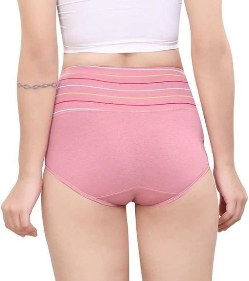  Women Hipster Multicolor Cotton Blend Panty Pack Of 3 / Stylish  Women