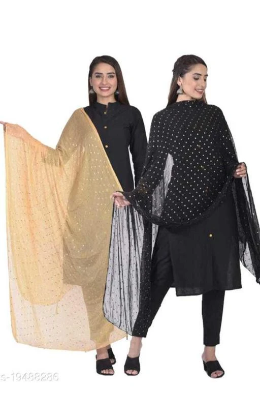 Checkout this latest Dupattas
Product Name: *Atractive dupattas*
Fabric: Chiffon
Pattern: Printed
Sizes:Free Size (Length Size: 2.25 m) 
Country of Origin: India
Easy Returns Available In Case Of Any Issue


SKU: nazmin star dupatta chiku-balck
Supplier Name: KRISHNA FASHION

Code: 552-24133668-005

Catalog Name: Versatile Fancy Women Dupattas
CatalogID_5292925
M03-C06-SC1006