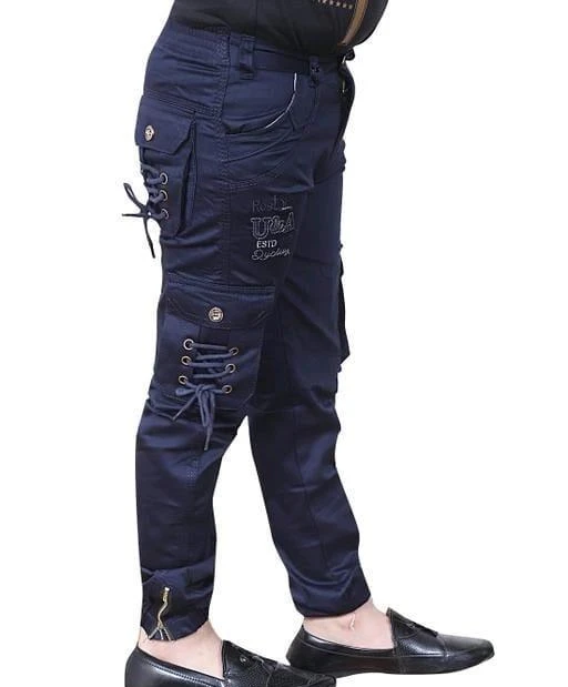 Sapper Cargos  Buy Sapper 6 Pocket Trekking Cargo Pants  Grey Online   Nykaa Fashion