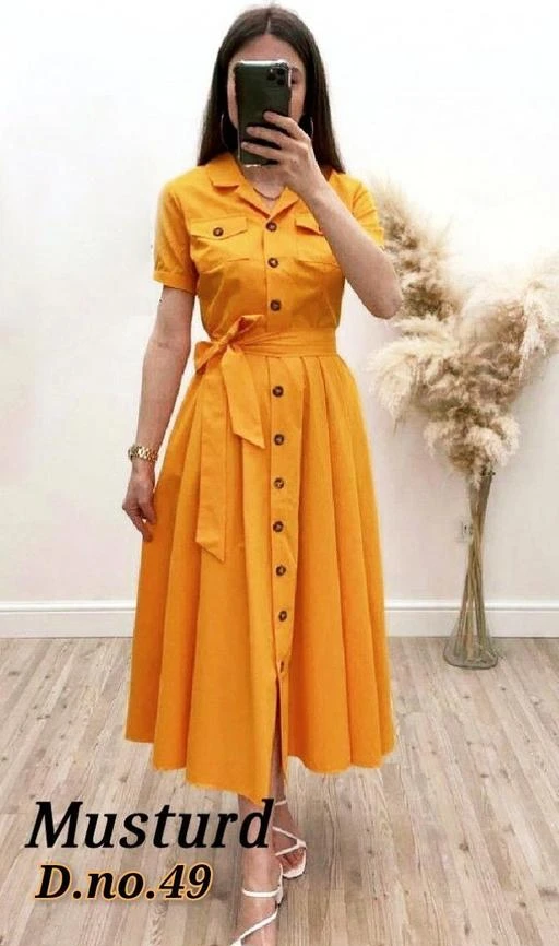 Checkout this latest Dresses
Product Name: *Trendy Fabulous Women Dresses*
Fabric: Rayon
Sizes:
M (Bust Size: 38 in) 
L (Bust Size: 40 in) 
XL (Bust Size: 42 in) 
XXL (Bust Size: 44 in) 
Country of Origin: India
Easy Returns Available In Case Of Any Issue


Catalog Rating: ★3.9 (1620)

Catalog Name: Trendy Fabulous Women Dresses
CatalogID_5331198
C79-SC1025
Code: 373-24266308-995