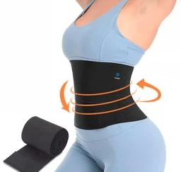 Sifoz Waist Belt Elastic Band Weight Loss Flat Belly Belt Body