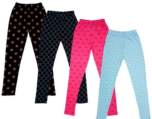 Checkout this latest Leggings & Tights
Product Name: *Girls Multicolor Cotton Leggings & Tights Pack Of 4*
Fabric: Cotton
Pattern: Printed
Net Quantity (N): 4
KAVYA brings you high on fashion, easy on pocket, cotton rich leggings for kids and girls. Suitable for all weather climate, Eco-friendly and skin friendly dyes used, as your skin. Made of cotton lycra blend and the waist band being elasticated, KAVYA leggings will give you comfort and fit.
Sizes: 
2-3 Years (Waist Size: 14 in, Length Size: 22 in) 
3-4 Years (Waist Size: 14 in, Length Size: 22 in) 
4-5 Years (Waist Size: 14 in, Length Size: 24 in) 
5-6 Years (Waist Size: 14 in, Length Size: 24 in) 
6-7 Years (Waist Size: 16 in, Length Size: 26 in) 
7-8 Years (Waist Size: 16 in, Length Size: 28 in) 
8-9 Years (Waist Size: 17 in, Length Size: 30 in) 
9-10 Years (Waist Size: 18 in, Length Size: 32 in) 
10-11 Years (Waist Size: 19 in, Length Size: 32 in) 
11-12 Years (Waist Size: 19 in, Length Size: 34 in) 
12-13 Years (Waist Size: 19 in, Length Size: 36 in) 
13-14 Years (Waist Size: 18 in, Length Size: 38 in) 
14-15 Years (Waist Size: 19 in, Length Size: 40 in) 
15-16 Years (Waist Size: 19 in, Length Size: 40 in) 
Country of Origin: India
Easy Returns Available In Case Of Any Issue


SKU: 714-9196104102-SE-P4
Supplier Name: kay kids wear

Code: 555-24467567-7341

Catalog Name: kay kids wear Tinkle Stylish Girls Leggings Tights & Pajamas
CatalogID_5385866
M10-C32-SC1157