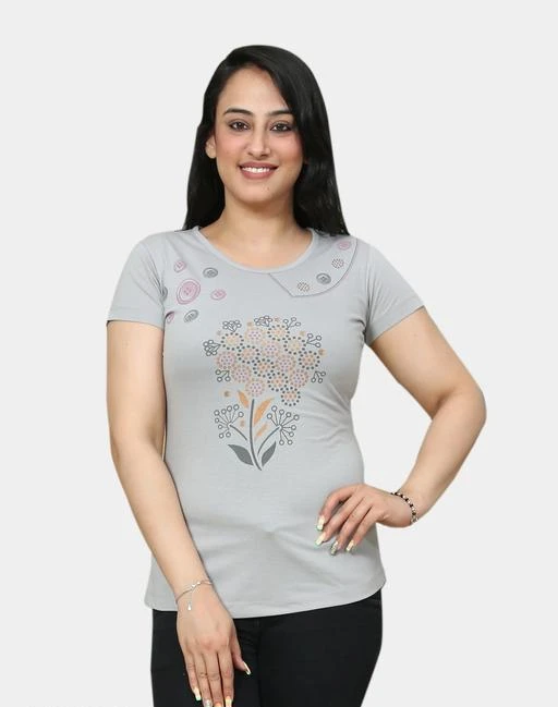 Checkout this latest Tops & Tunics
Product Name: *Trendy Sensational Women Tops & Tunics*
Fabric: Cotton
Sleeve Length: Short Sleeves
Pattern: Printed
Net Quantity (N): 1
Sizes:
S (Bust Size: 34 in, Length Size: 25 in) 
Bella Pearls Grey Half Sleeve Printed Round Neck Hip Cover Long Top
Country of Origin: India
Easy Returns Available In Case Of Any Issue


SKU: 472907615
Supplier Name: SOFT KNITS LDH

Code: 703-24602211-9931

Catalog Name: Trendy Sensational Women Tops & Tunics
CatalogID_5425138
M04-C07-SC1020