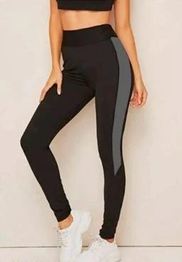 Eluxia Fit Gym wear Leggings Ankle Length Free Size Workout