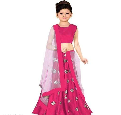 Checkout this latest Lehanga Cholis
Product Name: *Cutiepie Classy Kids Girls Lehanga Cholis*
Top Fabric: Satin
Lehenga Fabric: Satin
Dupatta Fabric: Net
Sleeve Length: Short Sleeves
Top Pattern: Embroidered
Lehenga Pattern: Woven Design
Dupatta Pattern: solid
Stitch Type: Semi-Stitched
Multipack: 1
Sizes: 
3-4 Years (Duppatta Length Size: 1.75 m) 
4-5 Years (Duppatta Length Size: 1.75 m) 
5-6 Years (Duppatta Length Size: 1.75 m) 
6-7 Years (Duppatta Length Size: 1.75 m) 
7-8 Years (Duppatta Length Size: 1.75 m) 
Country of Origin: India
Easy Returns Available In Case Of Any Issue


SKU: 1174651688
Supplier Name: ACJIN ENTERPRISE

Code: 952-24675490-995

Catalog Name: Cutiepie Classy Kids Girls Lehanga Cholis
CatalogID_5444889
M10-C32-SC1137