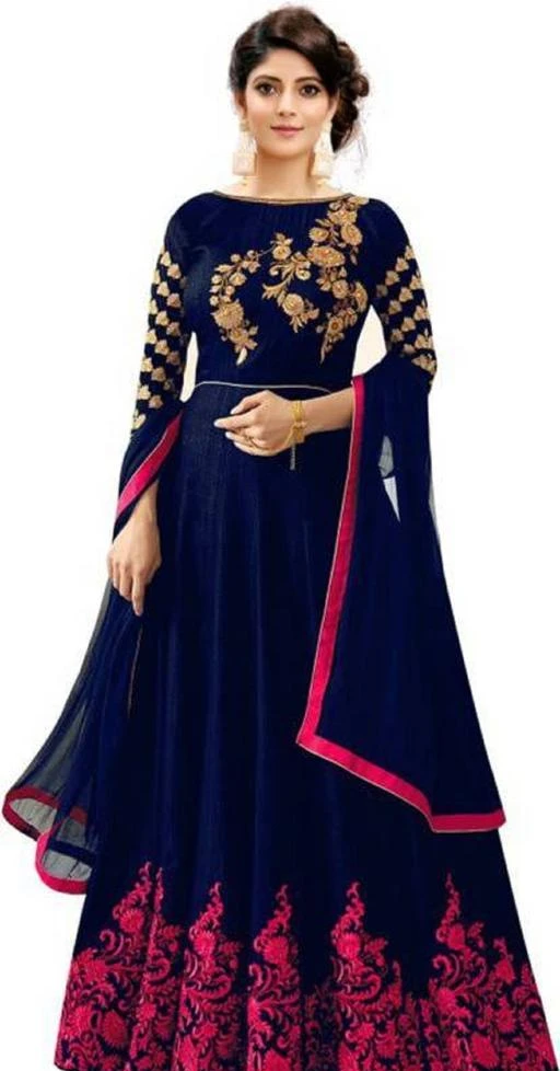 Checkout this latest Gowns
Product Name: *Trendy Glamorous Women Gowns*
Fabric: Satin
Sleeve Length: Long Sleeves
Pattern: Embroidered
Multipack: 1
Sizes:
Free Size (Bust Size: 39 in, Length Size: 44 in) 
Country of Origin: India
Easy Returns Available In Case Of Any Issue


Catalog Rating: ★3.6 (139)

Catalog Name: Trendy Designer Women Gowns
CatalogID_5453363
C79-SC1289
Code: 523-24701818-997