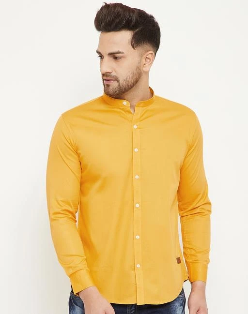 Checkout this latest Shirts
Product Name: *Urbane Fashionista Men Shirts*
Fabric: Cotton
Sleeve Length: Long Sleeves
Pattern: Solid
Net Quantity (N): 1
Sizes:
M (Chest Size: 40 in, Length Size: 29 in) 
L (Chest Size: 42 in, Length Size: 30 in) 
XL (Chest Size: 44 in, Length Size: 31 in) 
SOLID YELLOW CASUAL SHIRT FOR MEN 100% COTTON
Country of Origin: India
Easy Returns Available In Case Of Any Issue


SKU: FLX12YELLOWHALF
Supplier Name: MAHALAXMI CREATIONS

Code: 764-24752812-9941

Catalog Name: Urbane Fashionista Men Shirts
CatalogID_5472826
M06-C14-SC1206