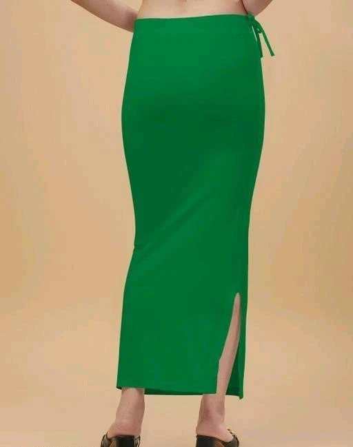 CHANDAN TEX FAB Women's Lycra Full Elastic Saree Shapewear Petticoat