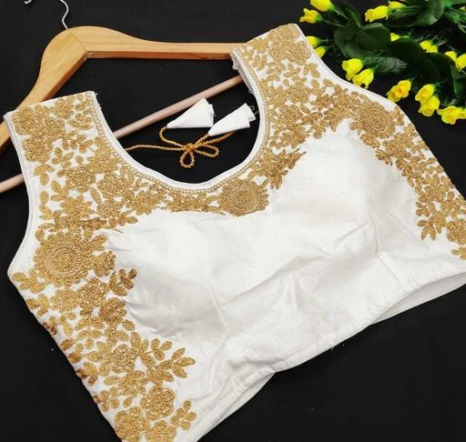 Checkout this latest Blouses
Product Name: *Comfy Women Blouses*
Fabric: Silk
Fabric: Silk
Sizes: 
38 Alterable (Bust Size: 42 in, Length Size: 15 in) 
Country of Origin: India
Easy Returns Available In Case Of Any Issue


SKU: 1945259131
Supplier Name: P Variety

Code: 872-24846768-996

Catalog Name: Comfy Women Blouses
CatalogID_5498802
M03-C06-SC1007