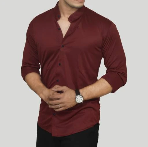 Checkout this latest Shirts
Product Name: *Maroon stand collar casual lycra shirt*
Fabric: Lycra
Sleeve Length: Long Sleeves
Pattern: Solid
Net Quantity (N): 1
Sizes:
M, L, XL
Country of Origin: India
Easy Returns Available In Case Of Any Issue


SKU: 422148556
Supplier Name: ganesh enterprise

Code: 105-24912641-999

Catalog Name: Trendy Fashionable Men Shirts
CatalogID_5521069
M06-C14-SC1206