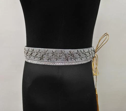 Indian Wedding Bridle Handmade Pearl Beaded Stone Work Waist Belt Women  Body Jewelry ||Saree Belt