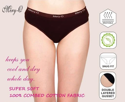 PLAIN Panties/Stylish Panties/Designer panties/ Cotton briefs for ladies/innerwear  for girls/underwear for women/