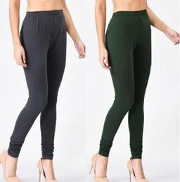 Casual Ankle Length Leggings Combo of 2