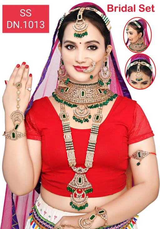 New dulhan deals jewellery set