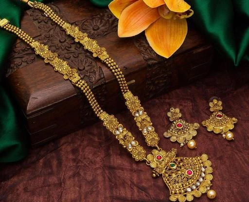 Checkout this latest Necklaces & Chains
Product Name: *Shimmering Bejeweled Women Necklaces & Chains*
Base Metal: Brass & Copper
Plating: Gold Plated
Stone Type: Kundan
Sizing: Long
Type: Necklace
Multipack: 1
Sizes:Free Size
Country of Origin: India
Easy Returns Available In Case Of Any Issue


SKU: RLS_326
Supplier Name: SHOPPING BAZAAR

Code: 324-25263060-995

Catalog Name: Shimmering Bejeweled Women Necklaces & Chains
CatalogID_5644665
M05-C11-SC1092