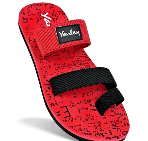 Boys red flip online flops