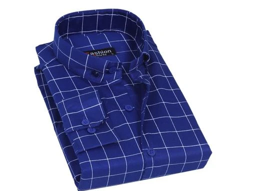 Checkout this latest Shirts
Product Name: *Classy Fashionable Men Shirts*
Fabric: Cotton Blend
Sleeve Length: Long Sleeves
Pattern: Checked
Multipack: 1
Sizes:
XL (Chest Size: 44 in, Length Size: 31 in) 
Country of Origin: India
Easy Returns Available In Case Of Any Issue


Catalog Rating: ★4 (132)

Catalog Name: Stylish Fashionable Men Shirts
CatalogID_5650397
C70-SC1206
Code: 424-25284509-995