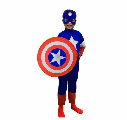 Checkout this latest Clothing Set
Product Name: *ITSMYCOSTUME Captain America Costume Dress For Kids Boys Clothing Set of 3(Jumpsuit,Shield,Mask) Halloween Superhero Kids Fancy Dress Costume*
Top Fabric: Nylon
Bottom Fabric: Nylon
Sleeve Length: Long Sleeves
Top Pattern: Printed
Bottom Pattern: Colorblocked
Multipack: Single
Add-Ons: No Add Ons
Sizes:
2-3 Years (Top Chest Size: 24 in, Top Length Size: 16 in, Bottom Length Size: 24 in) 
3-4 Years (Top Chest Size: 24 in, Top Length Size: 16 in, Bottom Length Size: 24 in) 
4-5 Years (Top Chest Size: 26 in, Top Length Size: 18 in, Bottom Length Size: 26 in) 
5-6 Years (Top Chest Size: 26 in, Top Length Size: 18 in, Bottom Length Size: 26 in) 
6-7 Years (Top Chest Size: 28 in, Top Length Size: 20 in, Bottom Length Size: 28 in) 
7-8 Years (Top Chest Size: 28 in, Top Length Size: 20 in, Bottom Length Size: 28 in) 
Country of Origin: India
Easy Returns Available In Case Of Any Issue


SKU: IMCCAPP1
Supplier Name: ITSMYCOSTUME

Code: 734-25295752-996

Catalog Name: ITSMYCOSTUME Captain America Costume Dress For Kids Boys Clothing Set of 3(Jumpsuit,Shield,Mask) Halloween Superhero Kids Fancy Dress Costume
CatalogID_5654071
M10-C32-SC1182