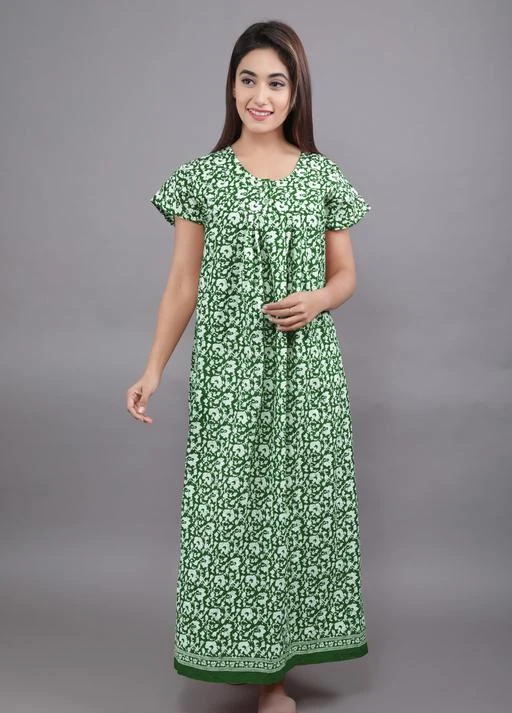 Checkout this latest Nightdress
Product Name: *Cotton nightdress for Women*
Fabric: Cotton
Sleeve Length: Short Sleeves
Pattern: Printed
Multipack: 1
Sizes:
XL (Bust Size: 44 in) 
Country of Origin: India
Easy Returns Available In Case Of Any Issue


SKU: 921494988
Supplier Name: Maruti Handicrafts

Code: 143-25296547-994

Catalog Name: Trendy Adorable Women Nightdresses
CatalogID_5654303
M04-C10-SC1044
