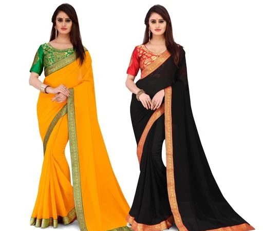 Checkout this latest Sarees
Product Name: *Charvi Pretty Sarees*
Saree Fabric: Jacquard
Blouse: Separate Blouse Piece
Blouse Fabric: Chiffon
Pattern: Solid
Blouse Pattern: Jacquard
Net Quantity (N): Pack of 2
Sizes: 
Free Size (Saree Length Size: 5.5 m, Blouse Length Size: 0.8 m) 
Country of Origin: India
Easy Returns Available In Case Of Any Issue


SKU: 9X_COMBO_AS_1468_3_1470_3
Supplier Name: Kashvi Saree

Code: 937-25421091-9921

Catalog Name: Charvi Pretty Sarees
CatalogID_5695075
M03-C02-SC1004