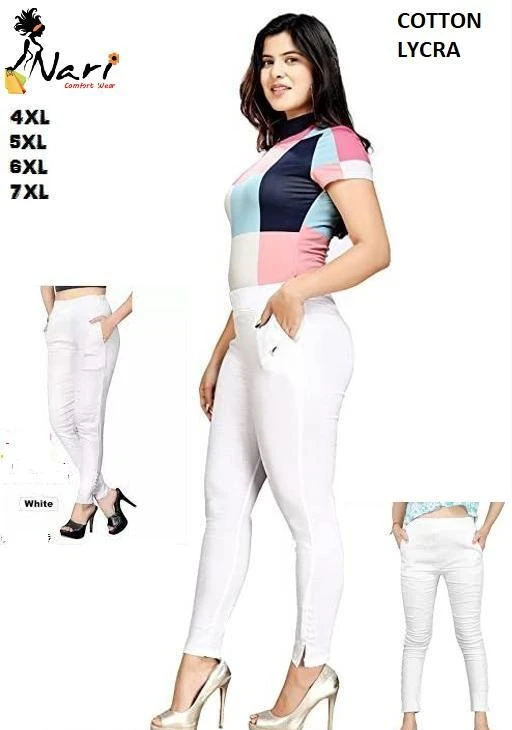 Women Cigarette Trousers, Cotton Cigarette Pants