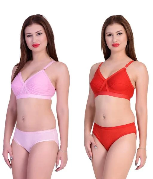 Checkout this latest Lingerie Sets
Product Name: *Stylus Women Lingerie Sets*
Top Fabric: Cotton
Bottom Fabric: Cotton
Print or Pattern Type: Solid
Net Quantity (N): 2
Sizes: 
30B (Underbust Size: 30 in, Overbust Size: 33 in, Bottom Waist Size: 30 in) 
32B (Underbust Size: 32 in, Overbust Size: 37 in, Bottom Waist Size: 32 in) 
34B (Underbust Size: 34 in, Overbust Size: 38 in, Bottom Waist Size: 34 in) 
36B (Underbust Size: 36 in, Overbust Size: 39 in, Bottom Waist Size: 36 in) 
38B (Underbust Size: 38 in, Overbust Size: 40 in, Bottom Waist Size: 38 in) 
40B (Underbust Size: 40 in, Overbust Size: 43 in, Bottom Waist Size: 40 in) 
30C (Underbust Size: 30 in, Overbust Size: 33 in, Bottom Waist Size: 30 in) 
32C (Underbust Size: 32 in, Overbust Size: 37 in, Bottom Waist Size: 32 in) 
34C (Underbust Size: 34 in, Overbust Size: 38 in, Bottom Waist Size: 34 in) 
36C (Underbust Size: 36 in, Overbust Size: 39 in, Bottom Waist Size: 36 in) 
38C (Underbust Size: 38 in, Overbust Size: 40 in, Bottom Waist Size: 38 in) 
40C (Underbust Size: 40 in, Overbust Size: 43 in, Bottom Waist Size: 40 in) 
Achiever is a perfect garment to make you look charming and cool. It is a perfect bra which gives you a stylist, , sensuous and western look. This range of bra is highly appreciated and demanded widely. Increase variety of wardrobe.
Country of Origin: India
Easy Returns Available In Case Of Any Issue


SKU: Cantrol Set Combo2- Pink_Red
Supplier Name: RAKESH RAWAL

Code: 082-25548015-9911

Catalog Name: Stylus Women Lingerie Sets
CatalogID_5739813
M04-C09-SC1043
.
