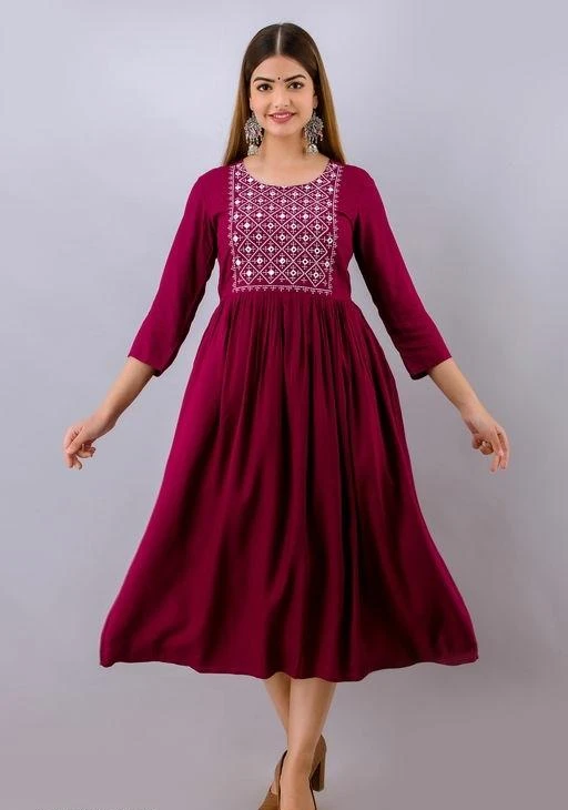 Checkout this latest Kurtis
Product Name: *Charvi Graceful Kurtis*
Fabric: Rayon
Combo of: Single
Sizes:
S, M, L, XL, XXL
Country of Origin: India
Easy Returns Available In Case Of Any Issue


Catalog Rating: ★4.3 (73)

Catalog Name: Aagyeyi Refined Kurtis
CatalogID_5757772
C74-SC1001
Code: 854-25598555-9941