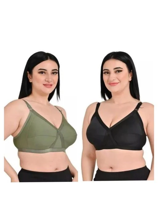 E Cup Full Coverage Everyday Bra- Non Wired, Non Padded Plus Size