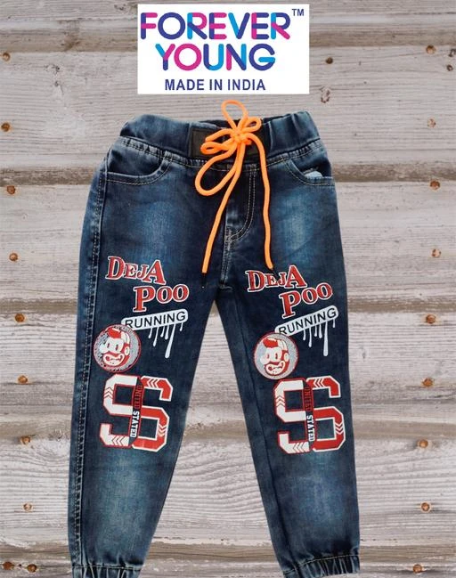 Checkout this latest Jeans
Product Name: *Trendy boys Jeans *
Fabric: Denim
Pattern: Self Design
Net Quantity (N): Single
Sizes: 
3-4 Years (Waist Size: 17 in, Length Size: 22 in) 
Give your Child, the best of comfort and style by dressing him up in this Jogger Pant. It features print and elasticated waistband, which adds to the look of this piece. Team it with a white casual tee and stylist shoes.
Country of Origin: India
Easy Returns Available In Case Of Any Issue


SKU: J10200-Black
Supplier Name: X BOYZ-

Code: 633-25787126-9951

Catalog Name: Elegant Boys Jeans
CatalogID_5821732
M10-C32-SC1180