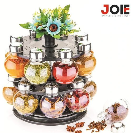 Checkout this latest Spice Racks_500
Product Name: *Graceful Spice Racks*
Joie Premium 360° Revolving Spice Rack 16 in 1 Plastic Bottles Containers With Steel Cap | Masala Rack Spice Box Masala Box Masala Container | Set 16 Piece Spice Set | 1 Piece Spice Set | Made In India
Material: Plastic 
Multipack: Pack Of 1
No. of pieces: 16
Sizes: Free Size
Country of Origin: India
Easy Returns Available In Case Of Any Issue


SKU: Spice_Rack_Big
Supplier Name: Pushti Sales

Code: 285-25883954-9991

Catalog Name: Essential Spice Racks
CatalogID_5850894
M08-C23-SC1642