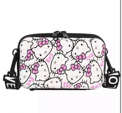 Hello kitty box sling bag for girls cute kitty purse side bag forever young  box dibbi