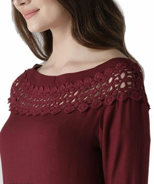 Checkout this latest Tops & Tunics
Product Name: *Women's Solid Maroon Rayon Top*
Fabric: Rayon
Sleeve Length: Three-Quarter Sleeves
Pattern: Solid
Net Quantity (N): 1
Sizes:
S, M, L, XL
Easy Returns Available In Case Of Any Issue


SKU: POP0118186
Supplier Name: MFA Fashion House

Code: 043-2596438-918

Catalog Name: Popster Cotton Tops & Tunics
CatalogID_350505
M04-C07-SC1020