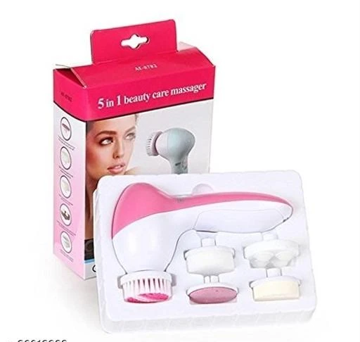 Checkout this latest Massagers
Product Name: *Massagers*
Product Name: Massagers
Brand Name: Tulip
Brand: Tulip
Material: Plastic
Net Quantity (N): 1
Type: Electric
5 In 1 Battery beauty care massager. It operated by 2xAA batteries (not included), have 5 accessories. Feature: Crude polish accessory: to rip the tough skin and cut in off. Latex soft sponge for eye, cheek massaging. Make -up sponge: to massage and clean your skin. Rolling massager: to make better blood circumstances from skin aging. Soft brush to: clear all the scurf clings on the surface. Size: 13x4.5cm Specifications: Exfoliating of dead skin cells to reveal a roseate ,youthful skin. Massage and application of cream to better penetrate the skin and keep it nourished and hydrated. Removing hard cells under foot or elbow. Battery Replacement Important: If the unit is to be disposed for long time, make sure to take out the batteries. Package Included: * 1 x Mini Massager with 5 accessories (not included batteries).
Country of Origin: China
Easy Returns Available In Case Of Any Issue


SKU: Zeom® 5-In-1 Smoothing Body Face Beauty Care Facial Massager (Multicolor) (EM01)
Supplier Name: Ample Wings

Code: 092-26012983-794

Catalog Name: Massagers
CatalogID_5888925
M07-C22-SC1476