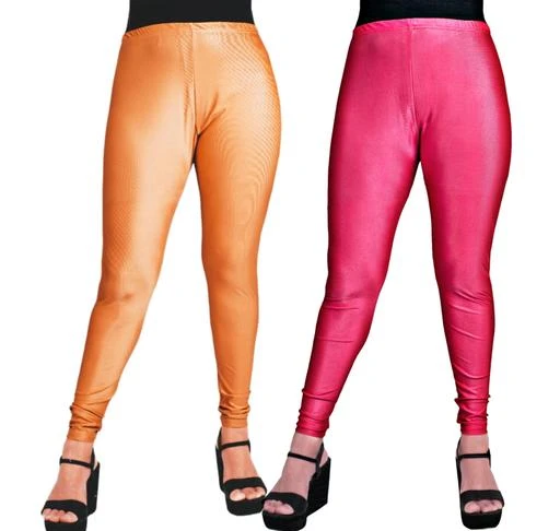  Shining Leggings For And Women / Elegant Fashionista Women  Leggings