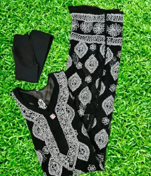 Checkout this latest Kurtis
Product Name: *Trendy Attractive Kurtis*
Fabric: Georgette
Pattern: Chikankari
Combo of: Single
Sizes:
M (Bust Size: 38 in, Size Length: 44 in) 
L (Bust Size: 40 in, Size Length: 44 in) 
XL (Bust Size: 42 in, Size Length: 44 in) 
XXL (Bust Size: 44 in, Size Length: 44 in) 
Country of Origin: India
Easy Returns Available In Case Of Any Issue


SKU: BOTAJAL_INR_BLK
Supplier Name: ADAB CHIKANKARI HUB

Code: 495-26093521-9421

Catalog Name: Charvi Fashionable Kurtis
CatalogID_5915627
M03-C03-SC1001