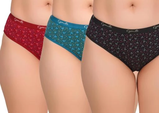  Ladies Undergarments Women Panty Set Combo Pack