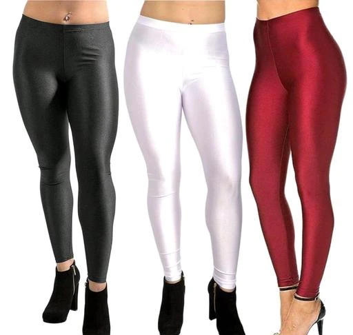 sehgal enterprises high quality fleece leggings new style thick winter warm  fleece leggings only for (22 to 28) waist size.