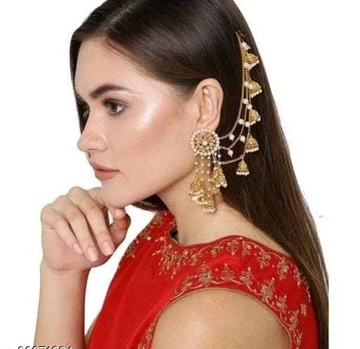 Discover 78 hairstyle with jhumka earrings  3tdesigneduvn