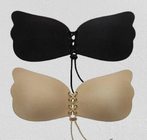 Invisible Push Up Bra Backless Strapless Bra Women Self-Adhesive