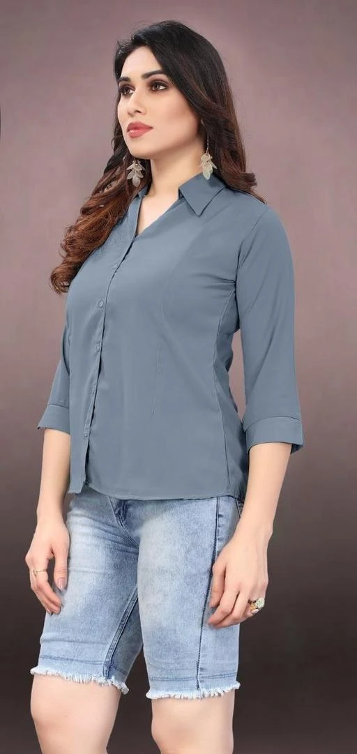  Veer Collection Woman Formal Shirt / Stylish Women Sports  Activewear