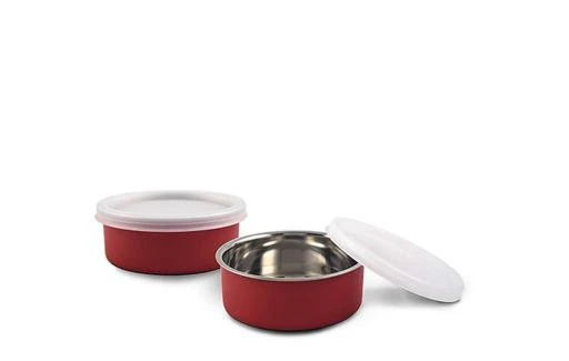 Checkout this latest Lunch Boxes
Product Name: *Fancy Kids Lunch Boxes*
Type: Kids
Kitchen Stainless Steel Microwave Safe containers Bowl with LID (RED Color 300 ml)-Set of 2
Country of Origin: India
Easy Returns Available In Case Of Any Issue


SKU: REDCONTMICRO2PCS
Supplier Name: Prakash Enterprises

Code: 902-26475561-993

Catalog Name: Fancy Kids Lunch Boxes
CatalogID_6050046
M08-C23-SC1671