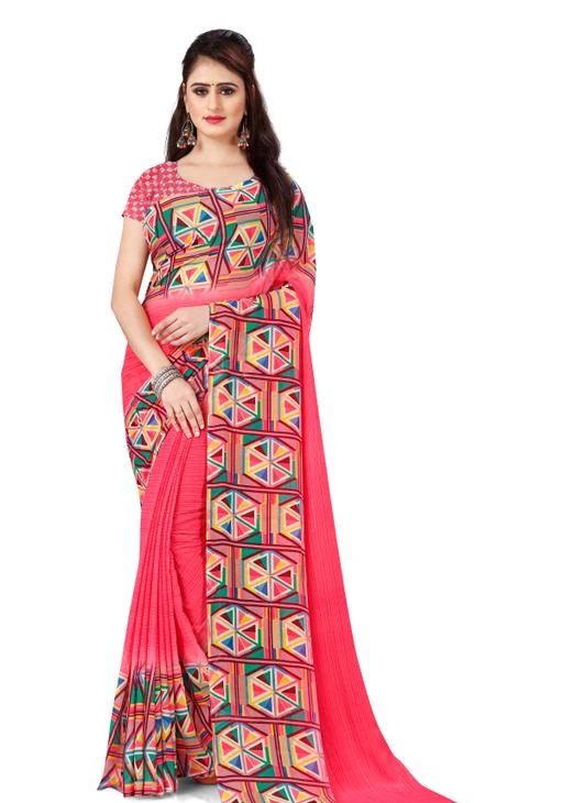 Checkout this latest Sarees
Product Name: *Daily Wear, Georgette Saree with blouse piece*
Saree Fabric: Georgette
Blouse: Running Blouse
Blouse Fabric: Georgette
Pattern: Printed
Blouse Pattern: Printed
Net Quantity (N): Single
Sizes: 
Free Size (Saree Length Size: 5.2 m, Blouse Length Size: 0.8 m) 
Country of Origin: India
Easy Returns Available In Case Of Any Issue


SKU: KA_AS_1515_1
Supplier Name: Anand Sarees

Code: 323-26626455-995

Catalog Name: Trendy Graceful Sarees
CatalogID_6112705
M03-C02-SC1004
.